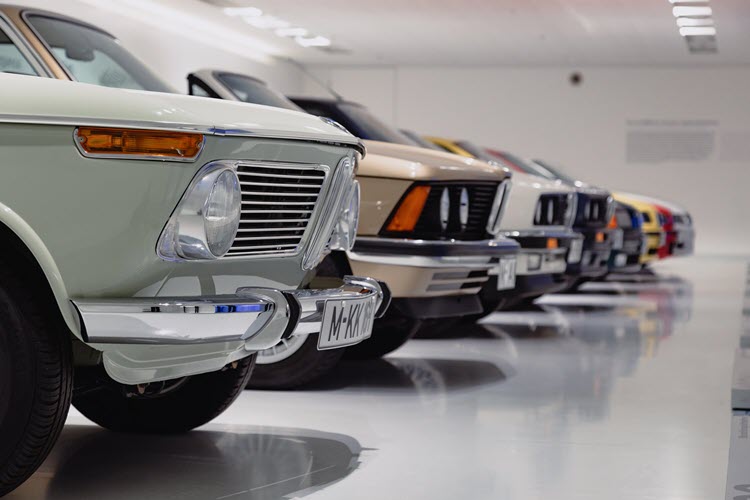 Popular cars per decade