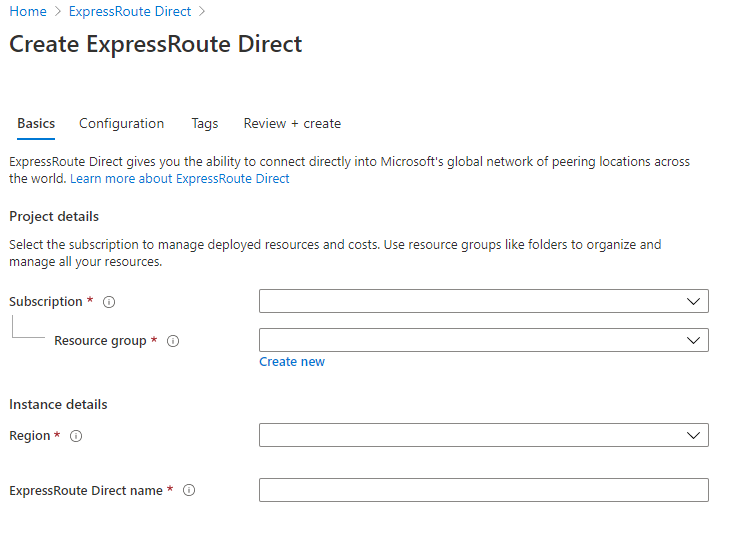 Public preview: ExpressRoute Direct and Circuit in different subscriptions