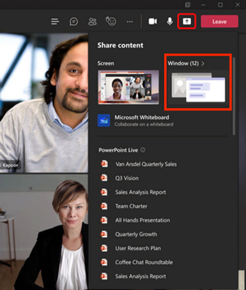 thumbnail image 1 of blog post titled 
	
	
	 
	
	
	
				
		
			
				
						
							Microsoft Teams application window sharing is now generally available on Azure Virtual Desktop
							
						
					
			
		
	
			
	
	
	
	
	
